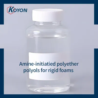 Polieter polioli inicirani aminom za krute pjene